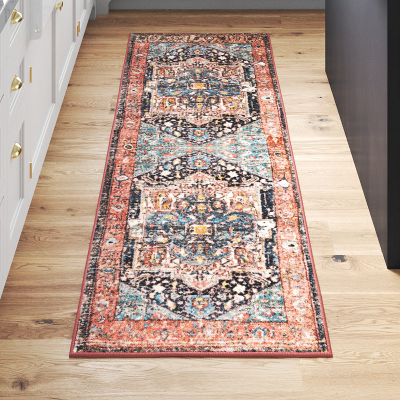 Ahniya Oriental Indoor Rug, Runner 2'7" x 13'