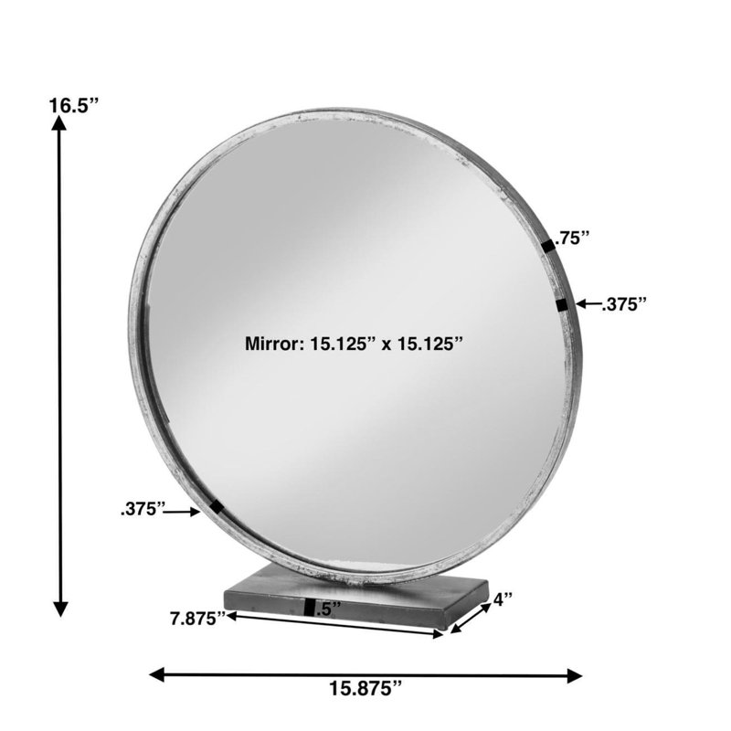 Hein Metal Concave Mirror