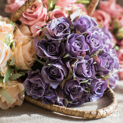Silk Rose Arrangement