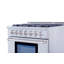 36" Slide-in Dual Fuel Range