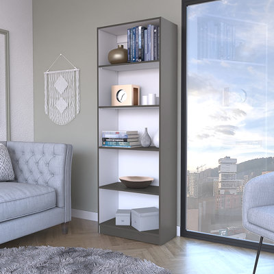 Bibliothèque à 4 tablettes, bureau