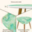 Ensemble de 2 tables basses gigognes Triangle