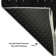 Premium Machine Washable Prisco Black Rug