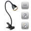Lampe de bureau à pince flexible 22 po Liberty Hill-360051261