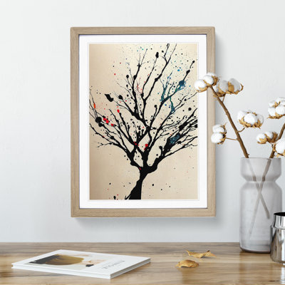 The Delightful Tree Abstract - Framed Print