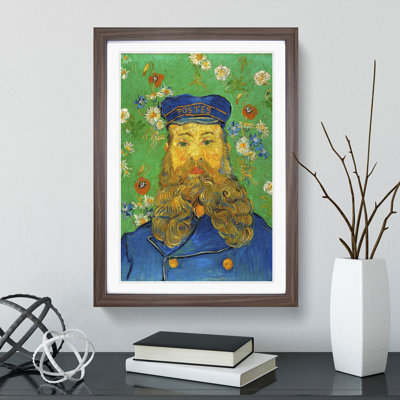 The Postman Joseph Roulin Vol.2 by Vincent Van Gogh - Picture Frame Painting