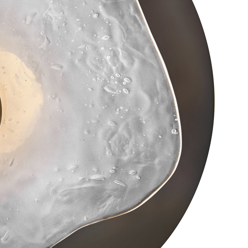 Fredrick Ramond Iona Medium Led Sconce, Black Oxide