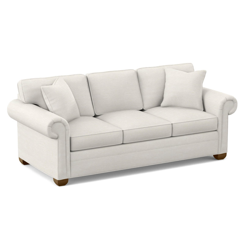 Main Street Upholstered 85'' Sleeper Sofa, Havana, Nadia Parchment