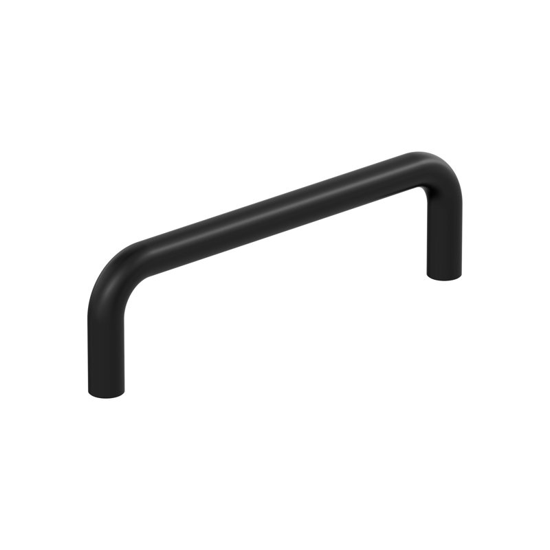 Wire Pulls Centre-to-Centre Cabinet Pull - 10 Pack, Matte Black, 4"