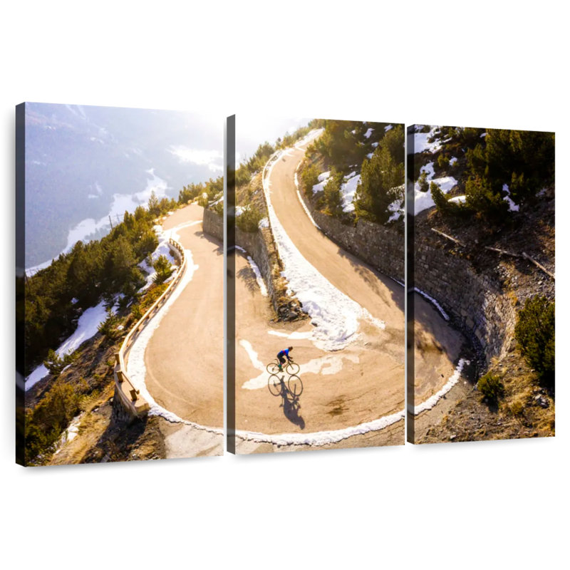 Parc du Sirel Stelvio à vélo, H 28 po x l 45 po