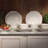 French Perle White 12-Piece Dinnerware Set