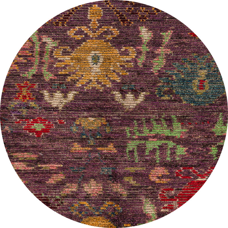 Abstract Indoor Rug, Round 3'