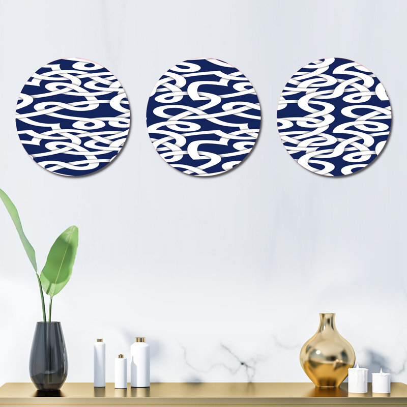 Ensemble de 3 décorations murales