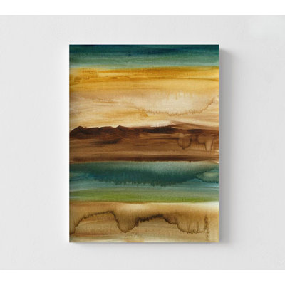Vista Abstract V By Ethan Harper, Framed Ethan Harper Artwork, Large Earth Tone Wall Art, Neutral Abstract House Remodel Idea