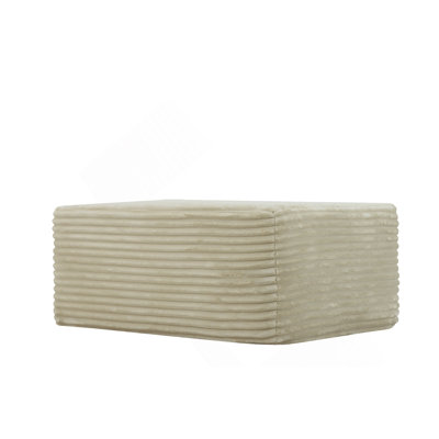 Ottoman//Beige/Plush
