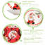 Nicola Spring - Father Christmas Serving Platters - 31 x 25.5cm - White