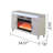Rosdorf Park Tv Stand With Electric Fireplace In Milky White