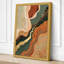 Flowing Earth Forms Abstract - Wrapped Canvas-1982482013-1982482012