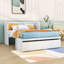 Lit escamotable en bois avec tiroir de rangement, port USB et lattes-82736549-82736574
