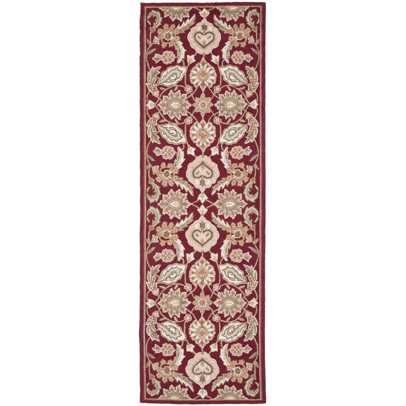 Taran Easy Care Hand Hooked Performance Oriental Rug, Runner 2'6" x 10'