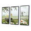 Paysage de ferme en fleurs dans des tons blancs et verts III - ensemble d'art mural de ferme-1103061306-1103061293