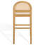 Laylie Rattan And Leather Counter Stool-1887483495