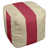 Beige / rouge