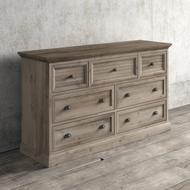 Sumpter 7 Drawer Double Dresser