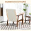 Armchair With Wide Seat, Boucle Accent Chair, Thick Padded Occasional Chair With Solid Wood Frame For Living Room Bedroom Home Office Reception Balcony,-1999349855