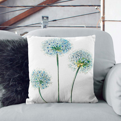 Floral Square Throw Cushion
