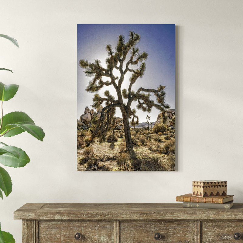 Vue de l'arbre Joshua I, H 36 po x l 24 po x P 1,25 po