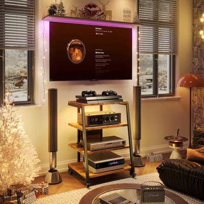 85cm H Media Shelves