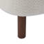 Fauteuil d'appoint rembourré sans accoudoirs