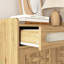 Armoire à café, buffet de style campagnard moderne avec tiroir et tablette réglable, armoire de rangement avec porte de grange pour la cuisine, la salle à manger et la salle de bain