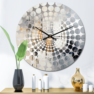 Simple Winter Landscape - Horloge murale paysage d'hiver