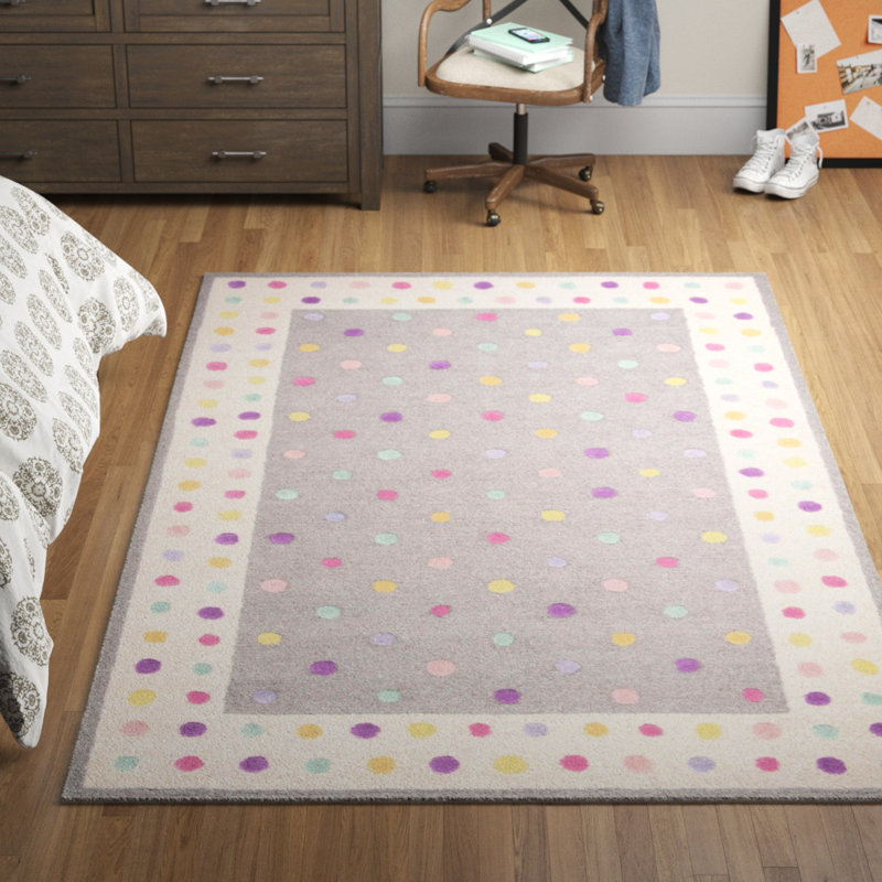 Gosselin Kids Hand Tufted Indian Wool Rug, Rectangle 10' x 14'