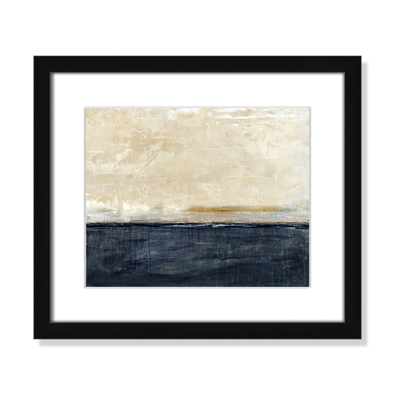 «Better Days» - Version paysage par Denise Brown, L 15 po x H 13 po, Imprimé mat, Noir satiné