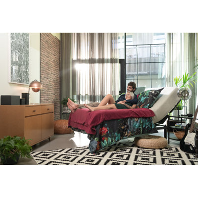 Bedgear Flex L Adjustable Bed - Multi-Angle Adjustability - Wireless Remote Control