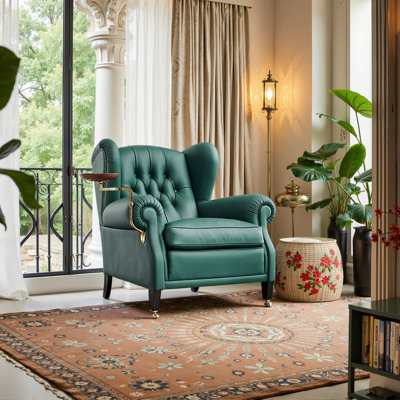 Leather Accent Chair