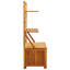META 99 cm W 180 L Acacia Solid Wood Deck Box-69833565