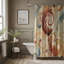 Nostalgic Swirls - Rideau de douche Premium-1402341938