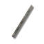 BULLNOSE SILVER TRAV HONED