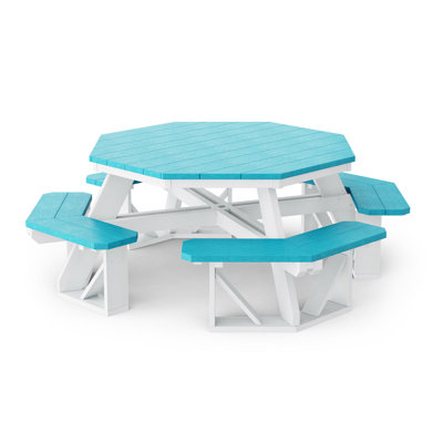 Heritage Octagon Picnic Table by Wildridge