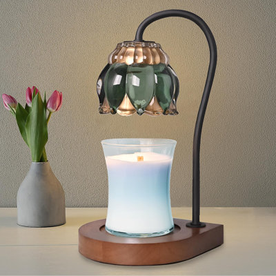 Candle Warmer Lamp Birthday Gifts For Women Mom, Mothers Day Gifts, Compatible With All Jar Candles, Wax Melt For Candle Home Decor, Modern Farmhouse Decor, Candle Warmer Timer Darkgreen