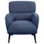 Chaise d'appoint Fitzgerald avec pieds en métal-2077162207