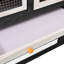 Rabbit Hutch 2-Tier Bunny Cage with Pull Out Tray House Solid Fir Wood-397505451