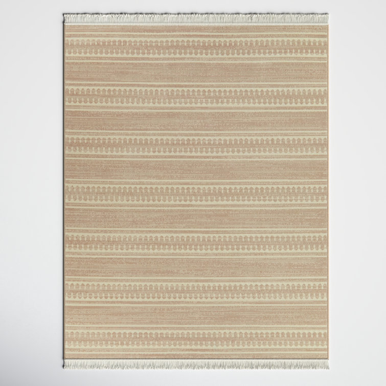 Iberia Pale Pink Recycled Fibers Rug