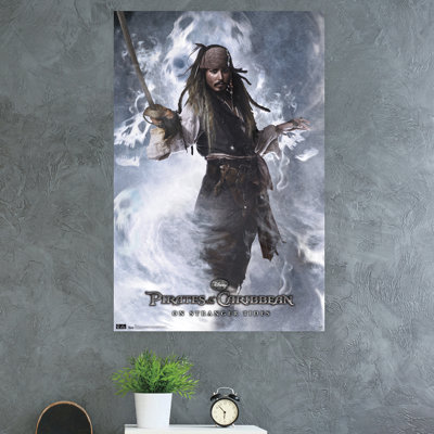Impression sur papier 4 prises les pirates des caraïbes