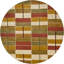 Aadi Geometric Hand-Knotted Wool Yellow/Green/Red/Ivory Area Rug-1281552261