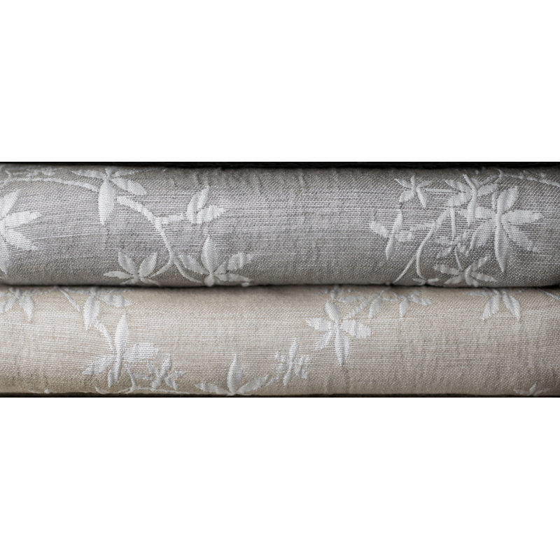 Thales Room Darkening Curtain Single Panel, 52" x 63", Gray